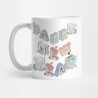 Happy Digital New Year 2023 Mug